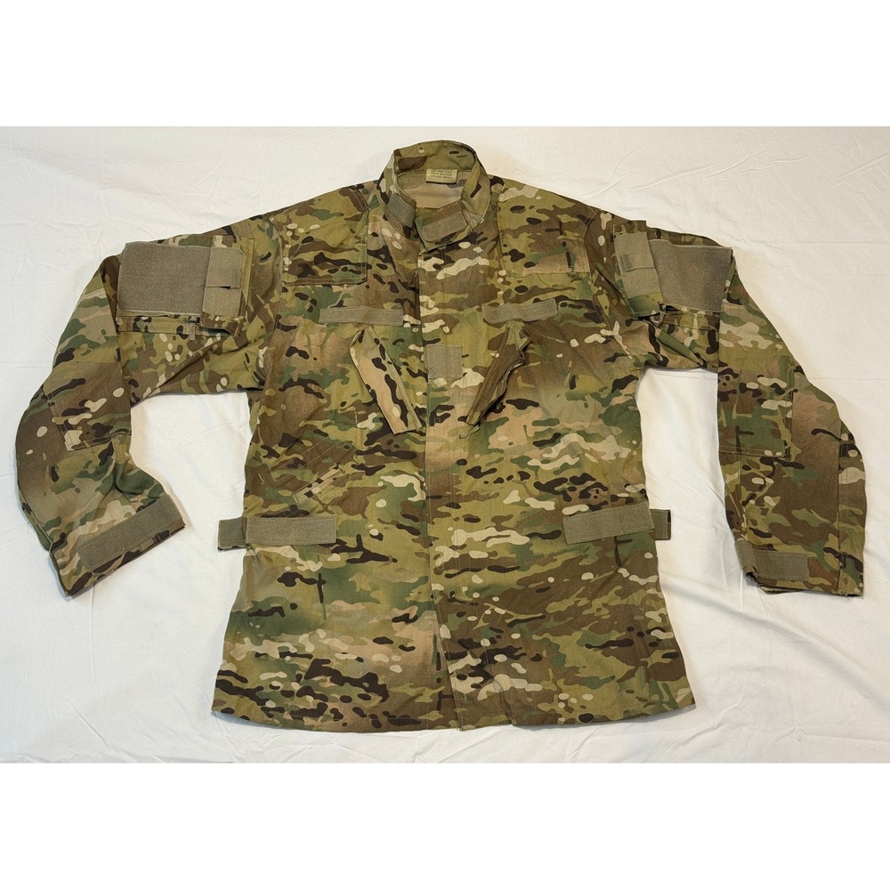US Military OCP Multicam Combat Uniform Coat Jacket Large Regular